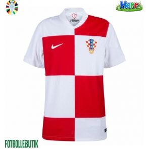 Kroatien Hemmatröja EM 2024 Kortärmad